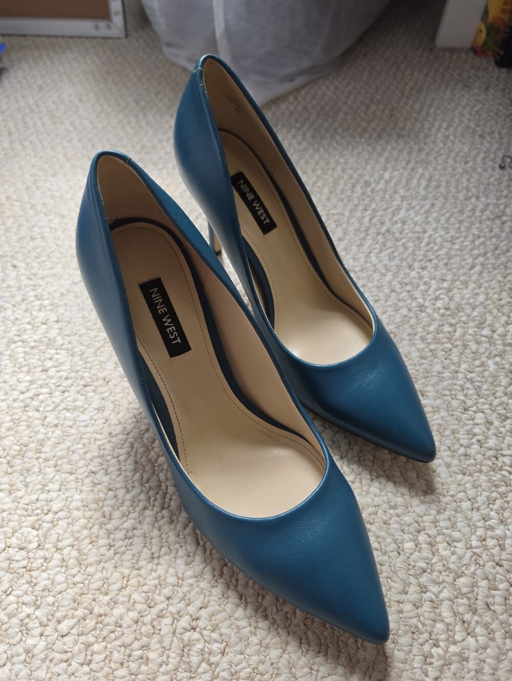 Nine West Dark Teel Pumps 7.5
